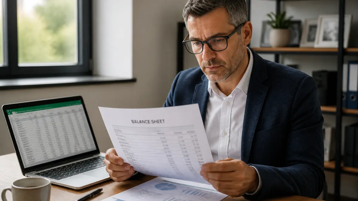 Bilan comptable : définition, lecture et exemple simple