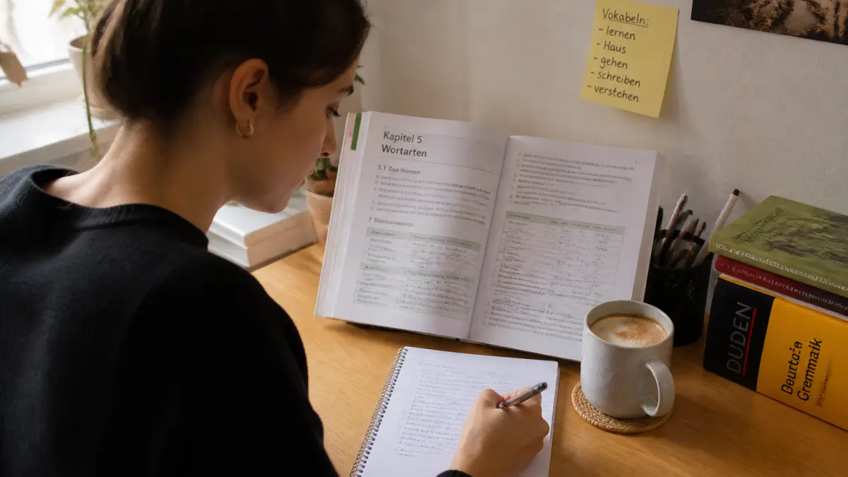 Apprendre l’allemand rapidement : vocabulaire, grammaire et routine