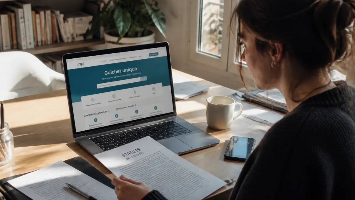 Créer son entreprise en ligne : INPI, statuts et délais réels