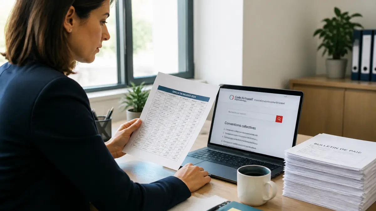 Convention collective salaire : comment trouver le minimum applicable