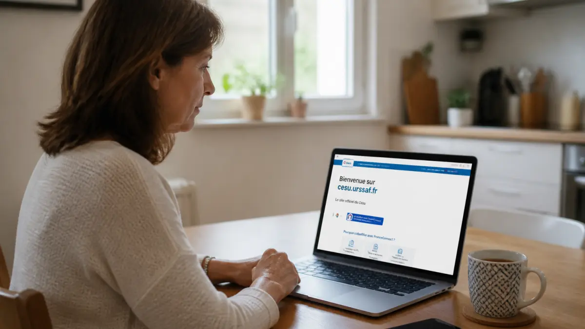 CESU URSSAF employeur : inscription, déclaration et paiement