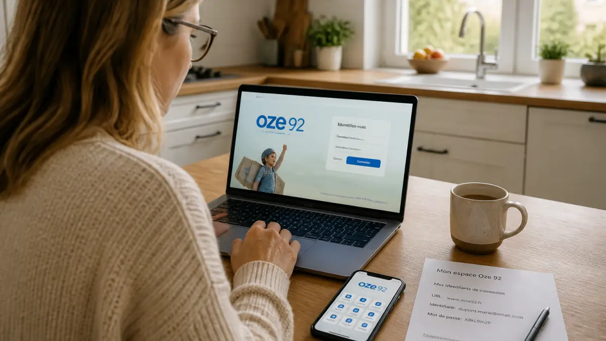 Oze 92 : connectez-vous à votre espace scolaire en un clic